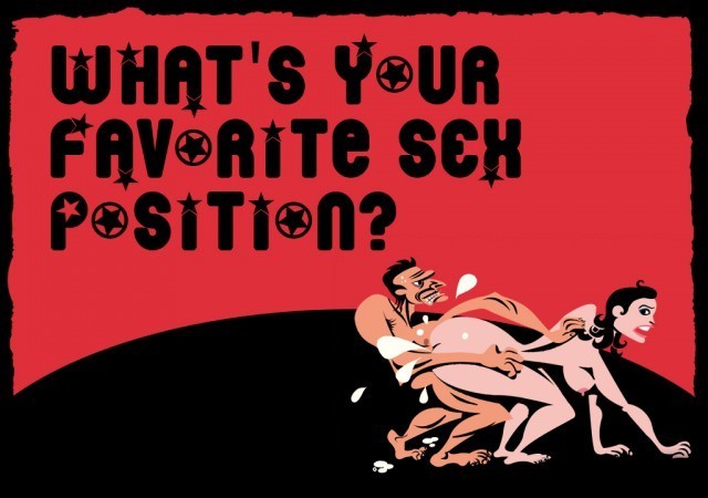 What's your favorite SEX position?