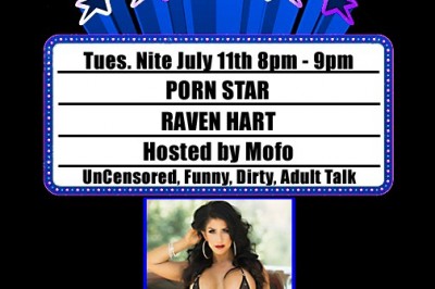 Raven Hart Appearing on CannaPornia Show Tomorrow Night on L.A. Talk Radio