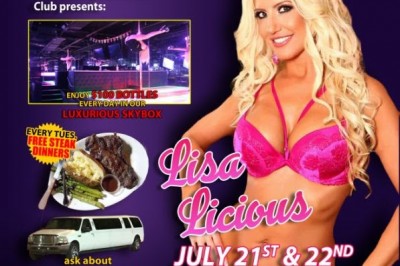 ­­­­Lisa Licious Live at Knockers Gentlemen’s Club