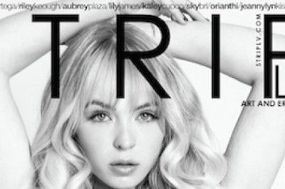Lilly Bell Scores Cover & Multi-Page Feature in StripLV Mag