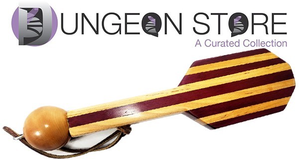 Handmade paddles from The Dungeon Store at Black Thorn Virtual Market