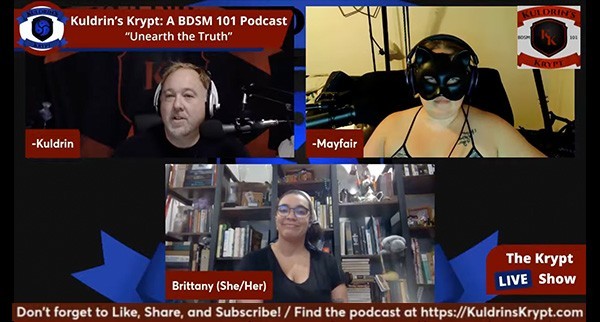 Brittany Wilson on Kuldrin's Krypt with Master Kuldrin and Mayfair