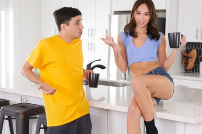 Dakota Tyler Is a Flirty Precocious Stepsister in Her Flavor of the Month Scene