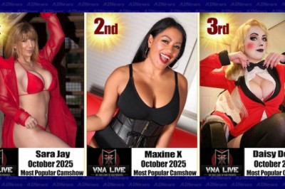 SARA JAY VOTED #1 VNALIVE.COM CAM STAR FOR OCTOBER 2025! 